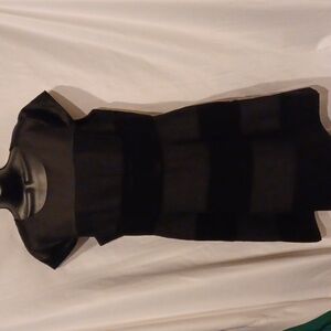 The limited Size 12 black A line dress w/ cap sleeve